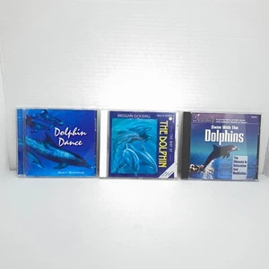 Nature Music CDs Lot of 3_Swim with Dolphins, Dolphin Dance & The Way of Dolphin - Picture 1 of 10