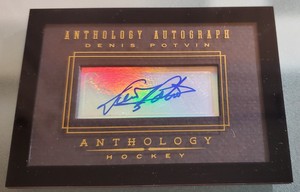 Denis Potvin 2015-16 PANINI ANTHOLOGY AUTOGRAPH /178 ⭐4 STANLEY CUPS!⭐ Islanders