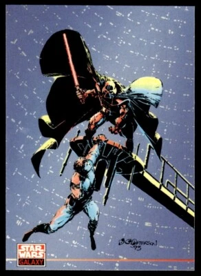 1994 Topps Star Wars Galaxy #260 Brandon Peterson / Luke Skywalker Darth Cader - Image 1 of 3