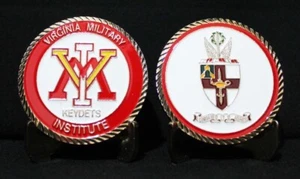 VIRGINIA MILITARY INSTITUTE COLLEGIATE COLLEGE COLLECTIBLE CHALLENGE COIN NEW - Picture 1 of 1