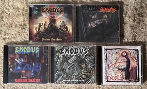 Exodus CD Lot of 5 CDs - See Picture for Titles - Excellent Condition - Picture 1 of 2