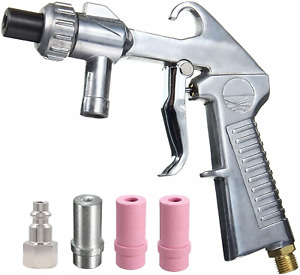 Jewboer Sand Blaster Gun,Sandblasting Sandblaster Gun Kit for Sandblast Blast Ca