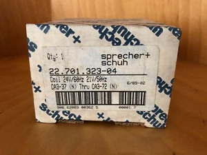 S&S Sprecher & Schuh 22.701.323-04 Coil - Picture 1 of 5