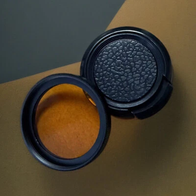 New Orange Filter Lens for Rollei 35 35B 35TE 40/3.5 35S 35SE 40/2.8 24mm 30.5VX - Image 1 of 4