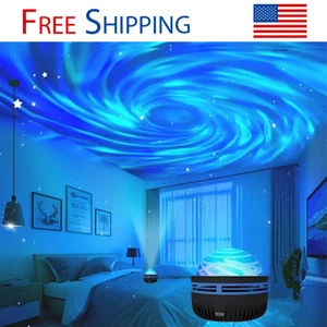 Enchanting New LED Galaxy Sky Projector - Colorful Night Light for Kids, Bedroom - Picture 1 of 8