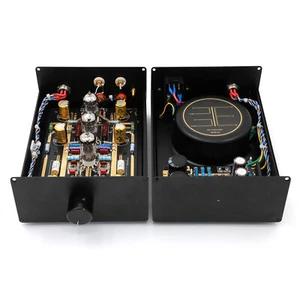 Hifi Split MM Type ECC83 Tube Phono Amplifier base on EAR834 with volume control - Picture 1 of 10