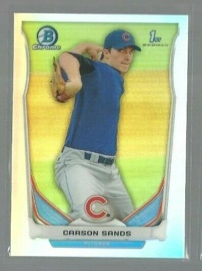 2014 Bowman Chrome Draft Refractors #CDP78 Carson Sands (ref 95272) - Image 1 of 1
