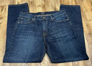 Lucky Brand 221 Original Straight Jeans Pyrmont Tagged 36/32 Meas 38/32 - Picture 1 of 3