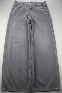 Women's 2022 American Eagle Low Rise Skater Jean Black Size 10 (Msr 32x29) - Picture 1 of 13