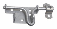 National Hardware 619in L Steel Sliding Bolt Door/Gate Latch Silver Galvanized