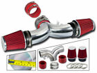 Dual Twin Air Intake Kit + RED FILTER 94-96 Chevy Impala SS Caprice 4.3L 5.7L V8