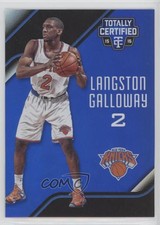 2015-16 Panini Totally Certified Mirror Blue /99 Langston Galloway #111