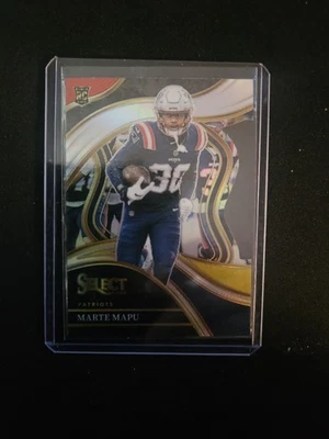 2023 Panini Select - Club Level Marte Mapu #236 Red & Yellow Prizm Die-Cut (RC) - Image 1 of 2