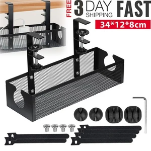 Kabelkanal Unter Schreibtisch Kabelmanagement Kabelkorb Kabelhalter Kabelwanne!~ - Bild 1 von 18