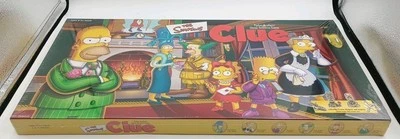 The Simpsons Clue Board Game 2000 Hasbro Brand New & Sealed - Image 1 of 2