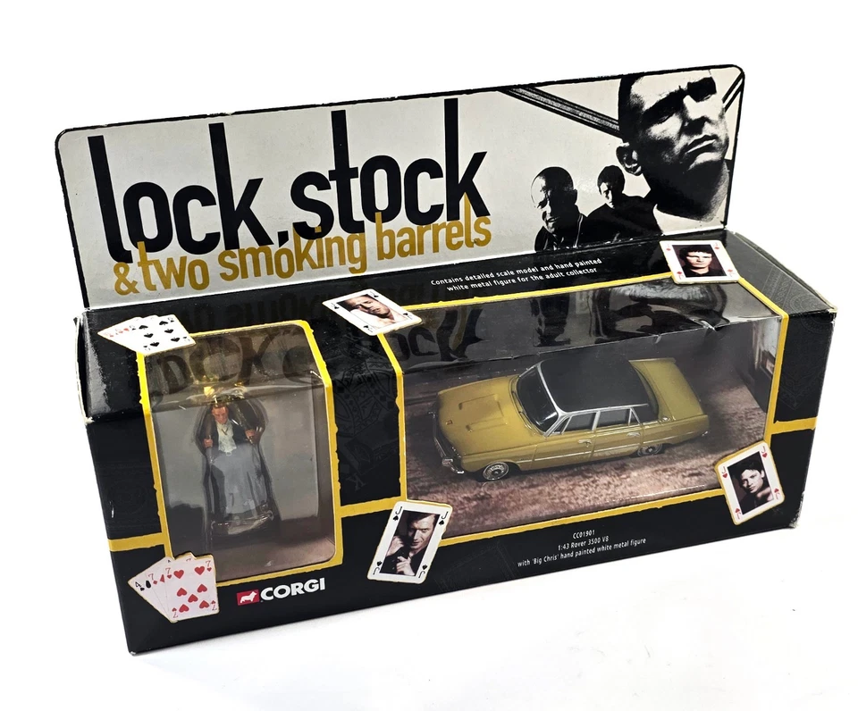 Corgi CC01901 Lock Stock & Two Smoking Barrels Rover 3500 V8 with figure - Image 1 of 1