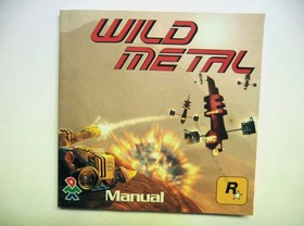 81916 Instruction Booklet - Wild Metal - Sega Dreamcast (2000) 810-0145-64