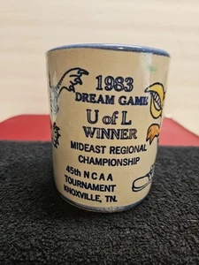 UofL vs UK Dream Game 1983 Lou Stoneware Ceramic Coffee Mug Pre-owned - Picture 1 of 11