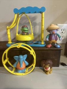 Disneys Jojos Circus Extra Pieces Ersatz 4 Figuren Löwe Frosch Elefant - Bild 1 von 6
