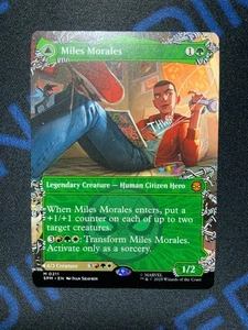 Magic The Gathering Spider-Man 2025 Magic The Gathering Miles Morales Borderless 0211 - Imagen 1 de 2