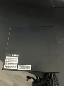 EVGA 500W 80 PLUS 100-W1-0500 Desktop Power Supply - Picture 1 of 2