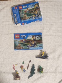 Lego City #60066  set without alligator (#EV877) (missing lady figure)