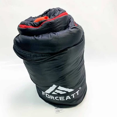 Forceatt Schlafsack, 3 bis 4 Jahreszeiten Deckenschlafsack für Camping, Reisen