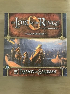 LotR LCG - The Treason of Saruman Saga Expansion – OOP - Fantasy Flight Games - Image 1 of 4