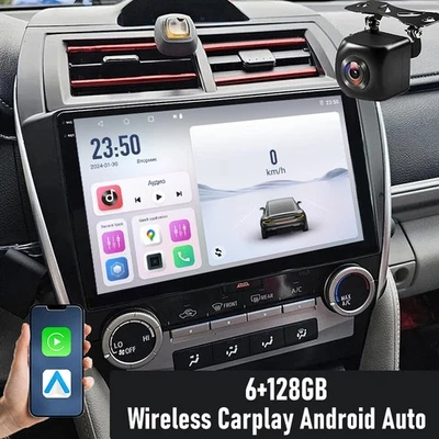 6+128GB For Toyota Camry 2012-2014 Car Radio Wireless Carplay Canbus Head Unit - Image 1 of 4