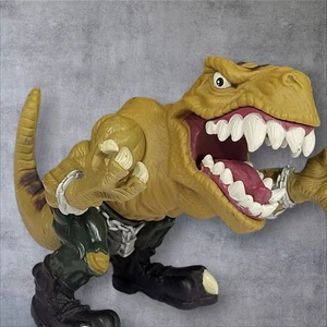 Juguete de colección Extreme Dinosaurs Street Sharks T-Bone T-Rex 1996 Mattel - Imagen 1 de 8