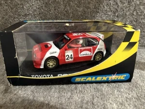 Scalextric Toyota Corolla WRC C2184 Slotcar Privateer No.24 Neu / Box beschädigt - Bild 1 von 7