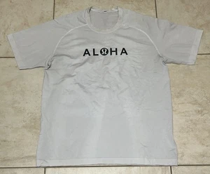 Lululemon Aloha Metal Vent graues Kurzarmhemd Herren Größe L selten - Bild 1 von 4