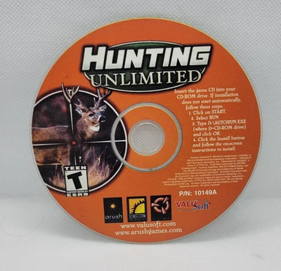 Hunting Unlimited (PC, 2003) First Edition Deer Hunting Simulation Video Game CD - Image 1 of 2