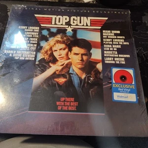 TOP GUN Original Motion Picture Soundtrack EXCLUSIVE RED VINYL✨NEW✨MINT✨SEALED✨ - Picture 1 of 2