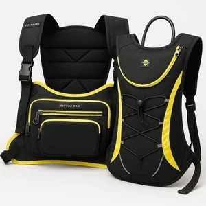 2-in-1 Brustbeutel und Trinkrucksack - ohne Blase - Bild 1 von 7