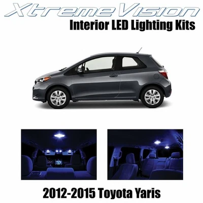 LED interno XtremeVision para Toyota Yaris 2012-2015 (6 peças) azul - Imagem 1 de 4