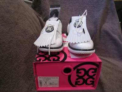 Nuevo zapato de golf para dama Gfore Gallivan brogue puntera talla 8 blanco estilo GLF000092 Foto 1 de 4