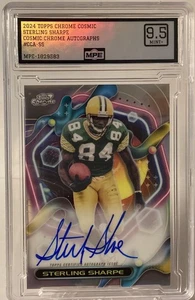 Topps Chrome Cosmic Auto Sterling Sharpe #CCA-SS PACKERS MPE 9.5 MINT🔥 - Bild 1 von 2