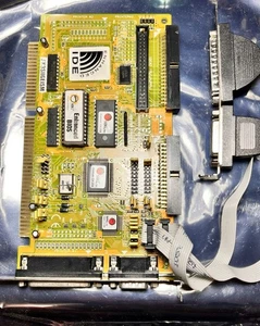 SIIG FK3SIIGEISM SC-JEE012 ISA IDE Floppy Parallel Serial Controller Card - Picture 1 of 1