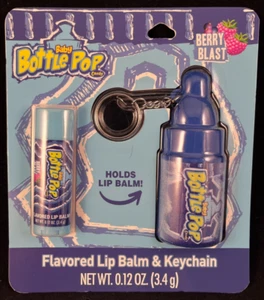 Baby Bottle Pop - Lip Balm & Keychain Holder Set - Berry Blast - 0.12 oz (3.4 g) - Picture 1 of 4