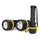 3LED/7LED/1W Rubber LED Torches Spotlight Flashlight Toch Camping Hand Light