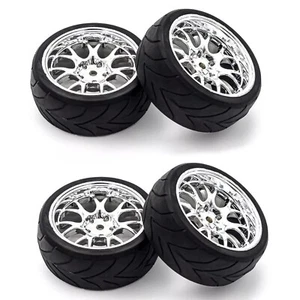 Neumáticos de rueda de coche de radiocontrol en carretera 1/10 para Traxxas Nitro 4tec 4-tec 2,0 4 piezas - Imagen 1 de 7