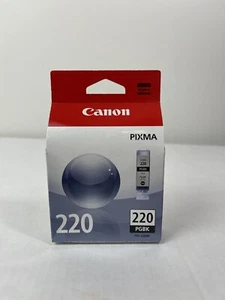 Canon PIXMA Black Ink Tank Cartridge PGBK 220 PGI-220BK New In Box - Picture 1 of 6