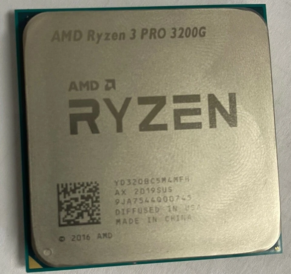 AMD Ryzen 3 3200G 3.6-4.0GHz 4-Core 4thr Socket AM4 65W CPU Processor R3 3200G - Image 1 of 1