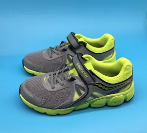 Saucony SY-Boy’s shoes size 6.5W gray/yellow color @13 - Picture 1 of 7