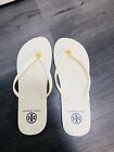 Tory Burch Tan Mauve Jelly Sandals Flip Flops Beach Summer Size 9