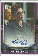 2018 Topps Doctor Who Signature Series Auto Autograph Purple Card - YOU PICK