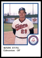 1986 ProCards Minor League Mark Ryal Edmonton Trappers #25