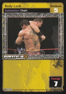 WWE: Body Lock (SS3) [Played] card type Submission Raw Deal Wrestling WWF - Picture 1 of 1
