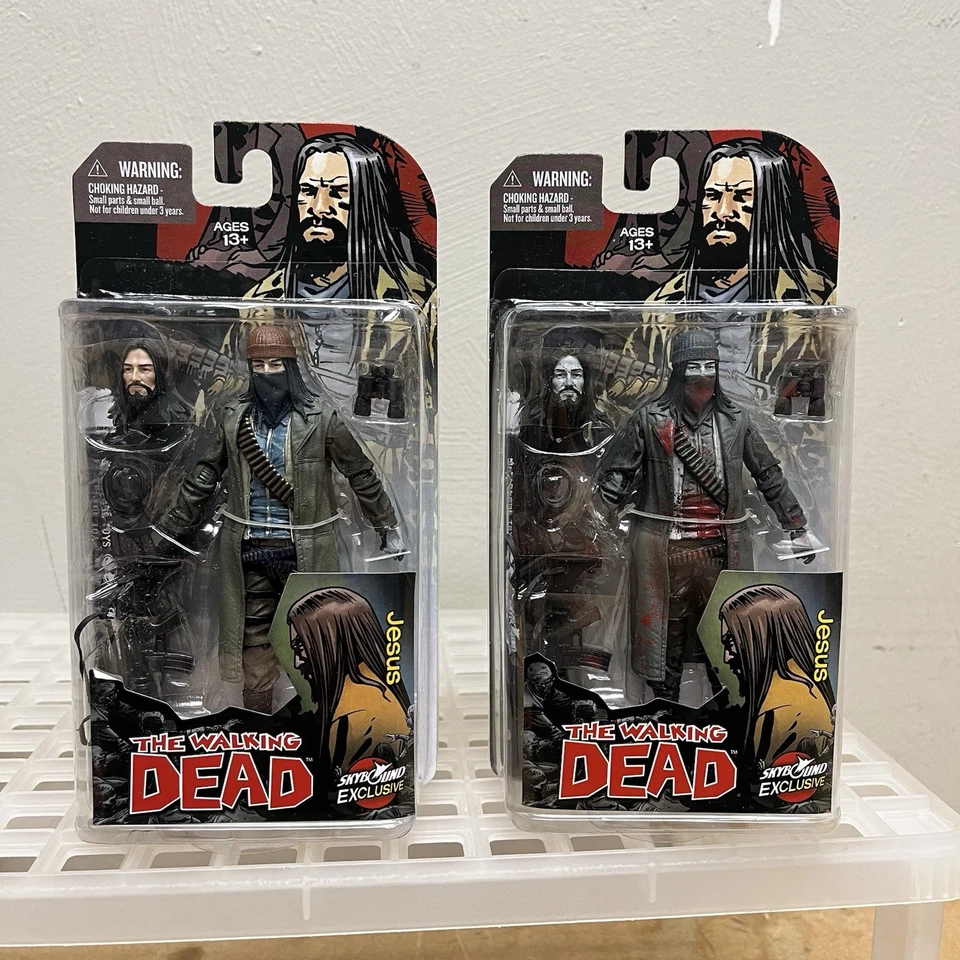 FIGURAS DE JESÚS DE LOS MUERTOS VIVIENTES, LIMPIAS Y SANGRIENTAS Foto 1 de 4